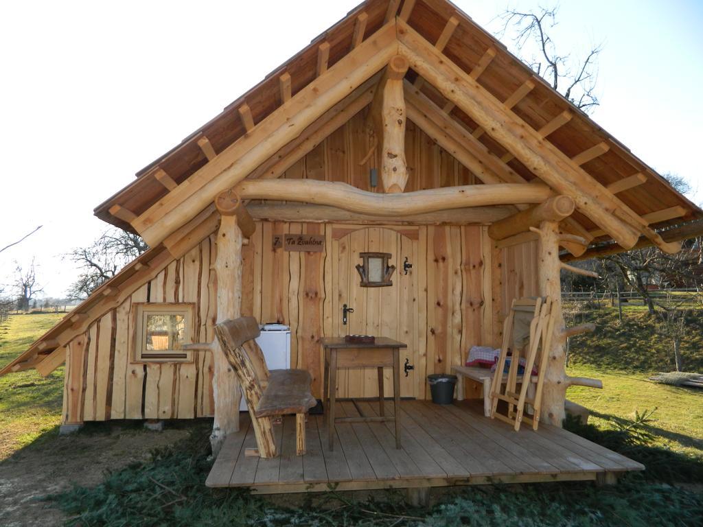 Вилла Glamping Organic Farm Slibar Тржич Экстерьер фото