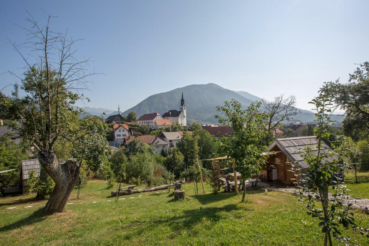 Вилла Glamping Organic Farm Slibar Тржич Экстерьер фото